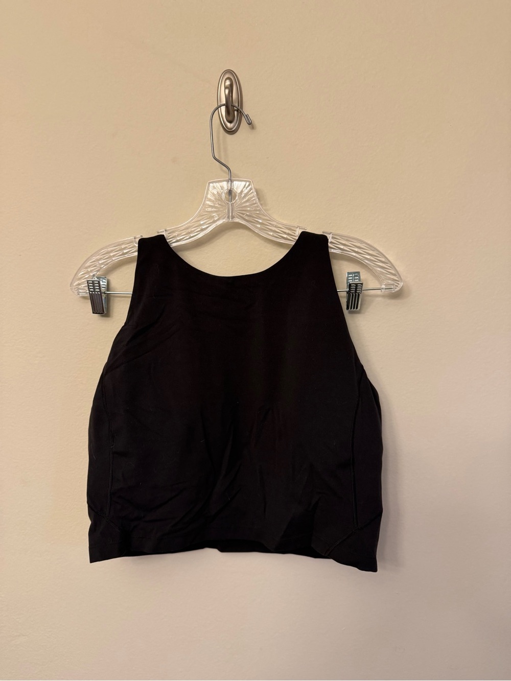 lululemon athletica Black High-Neck Crop Tank